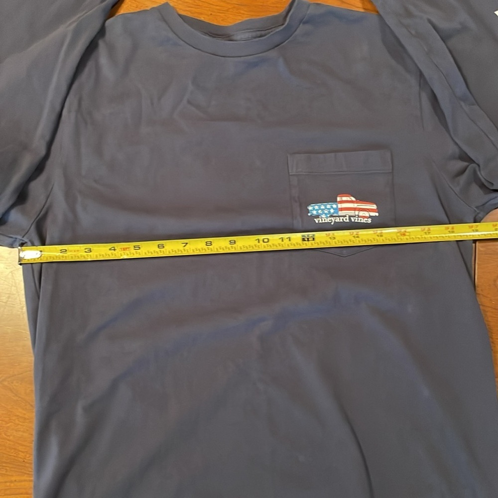 VINEYARD VINES Long Sleeved Patriotic Truck Shirt - Mens Small - Picture 8 of 10
